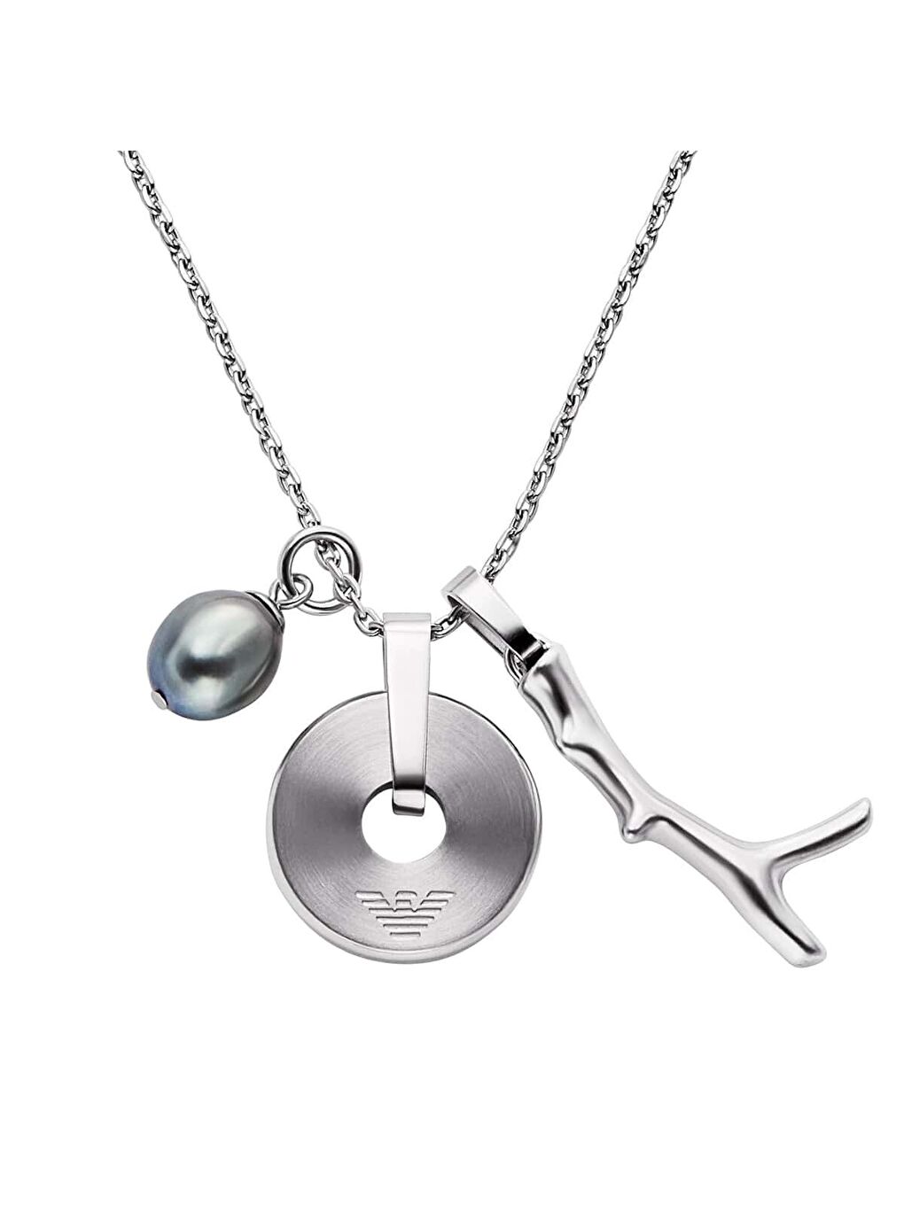 Gri AJEGS3315-040 Erkek Kolye