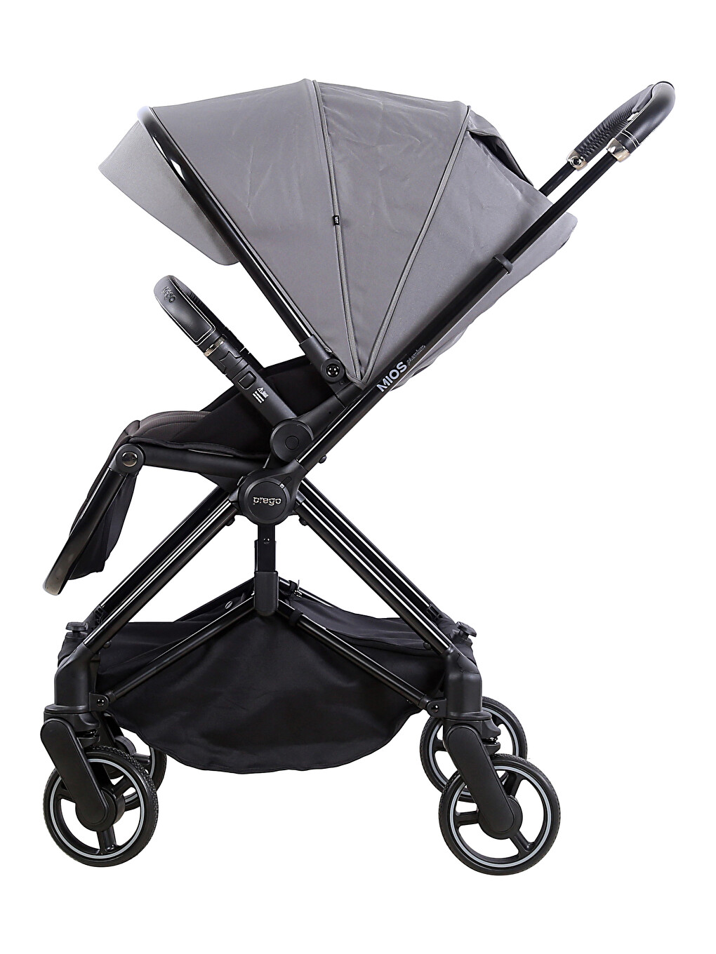 Mios Premium İ-size Koldan Çift Yönlü Travel Bebek Arabası-5
