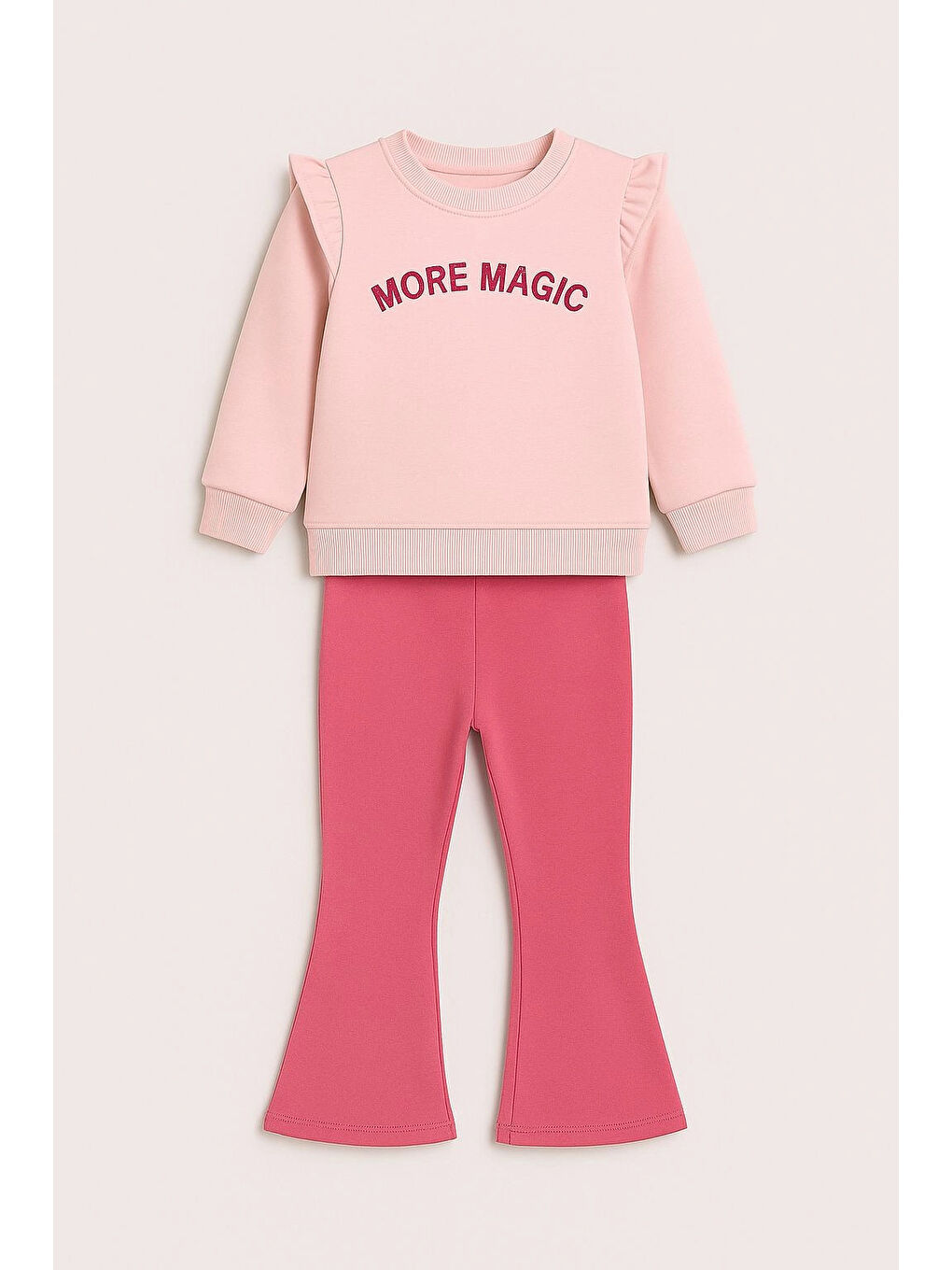 Pembe More Magic Nakışlı Kız Takım 20153-2