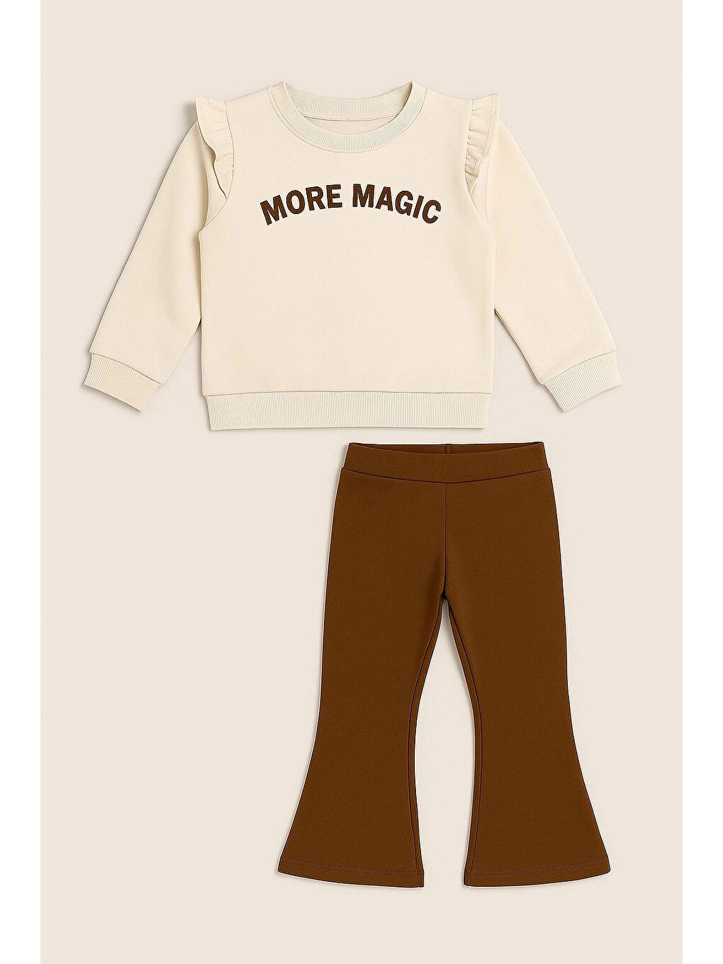 Bej More Magic Nakışlı Kız Takım 20153-2