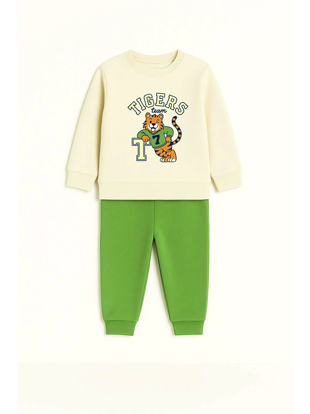 Yeşil Tigers Baskılı Erkek Takım 20102-1