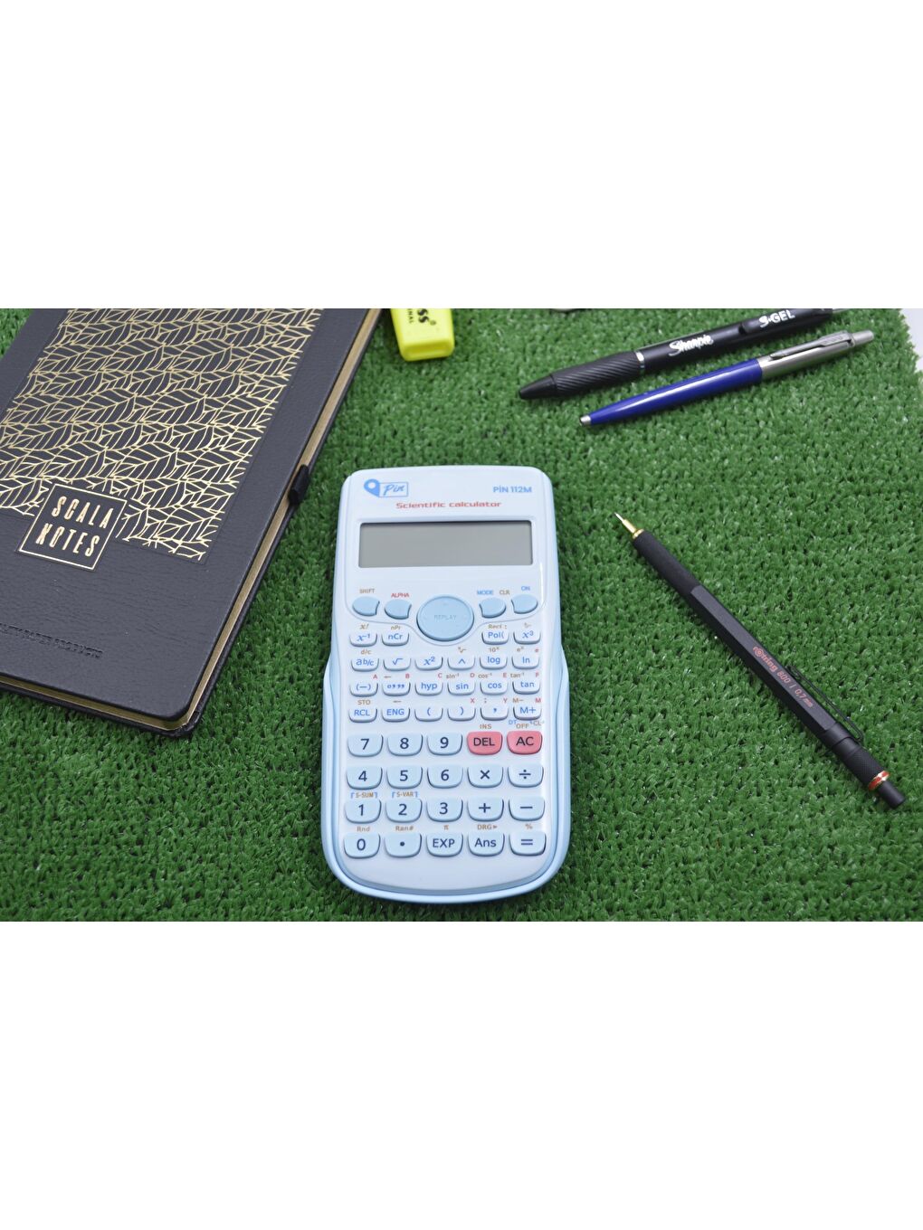 112M Mavi 240 Bilimsel Fonksiyonlu Hesap Makinesi GKE-1