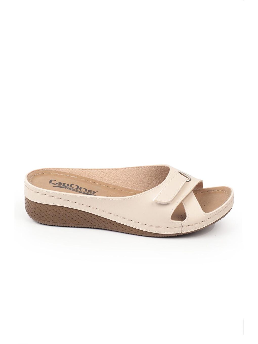 Bej Z0777 Kadın Konfor Anatomic Terlik-1