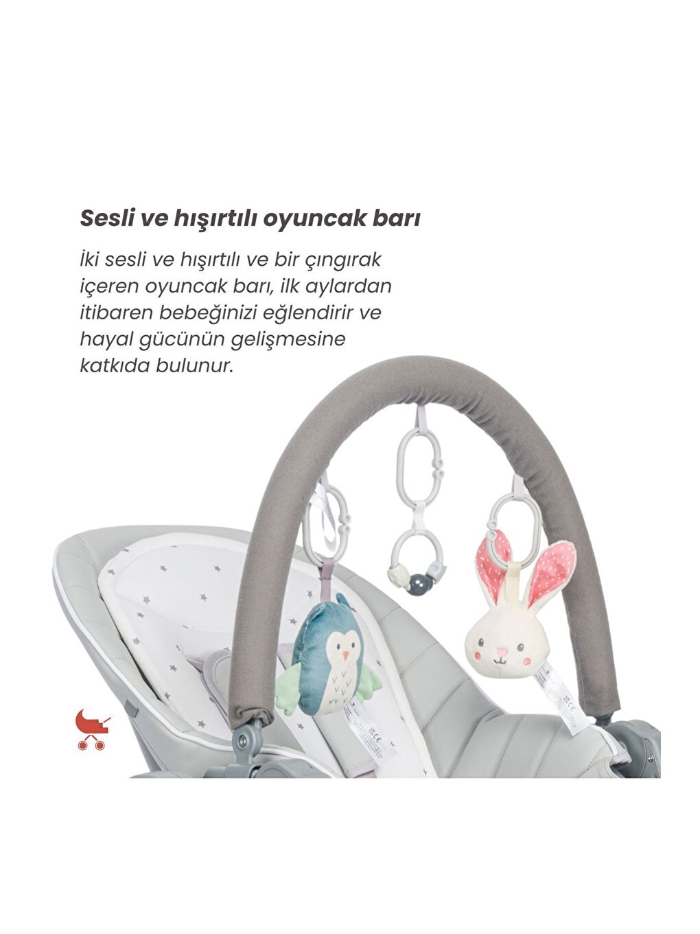Merkür Bebe Defne Mama Sandalyesi-5