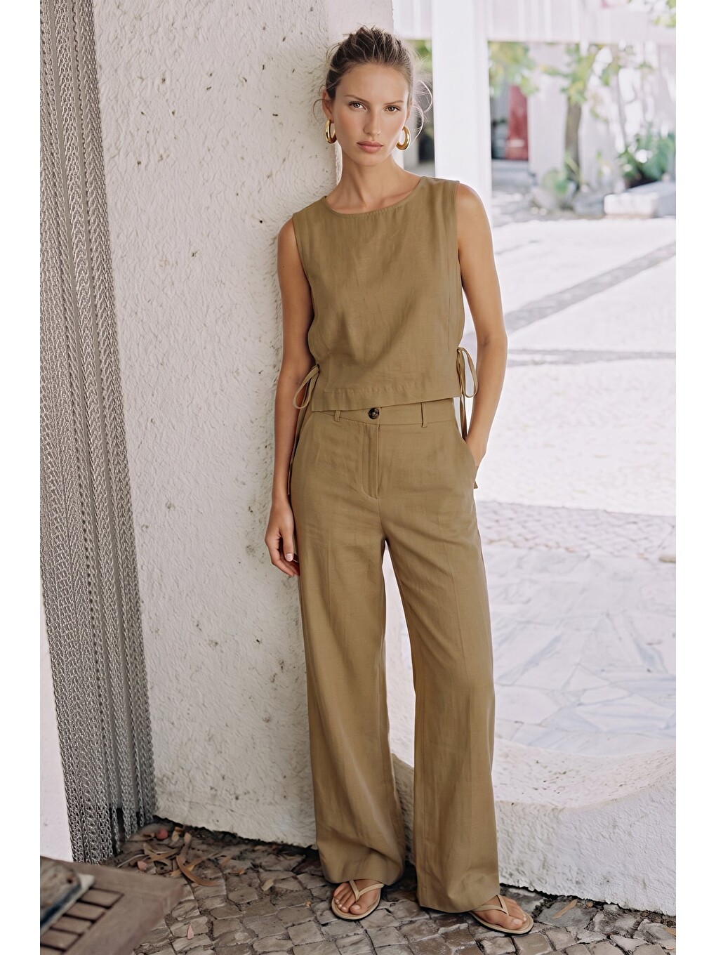 Kahverengi Polina Takım - Camel-1