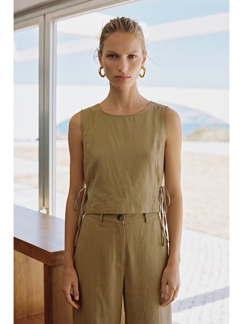 Kahverengi Polina Takım - Camel-2
