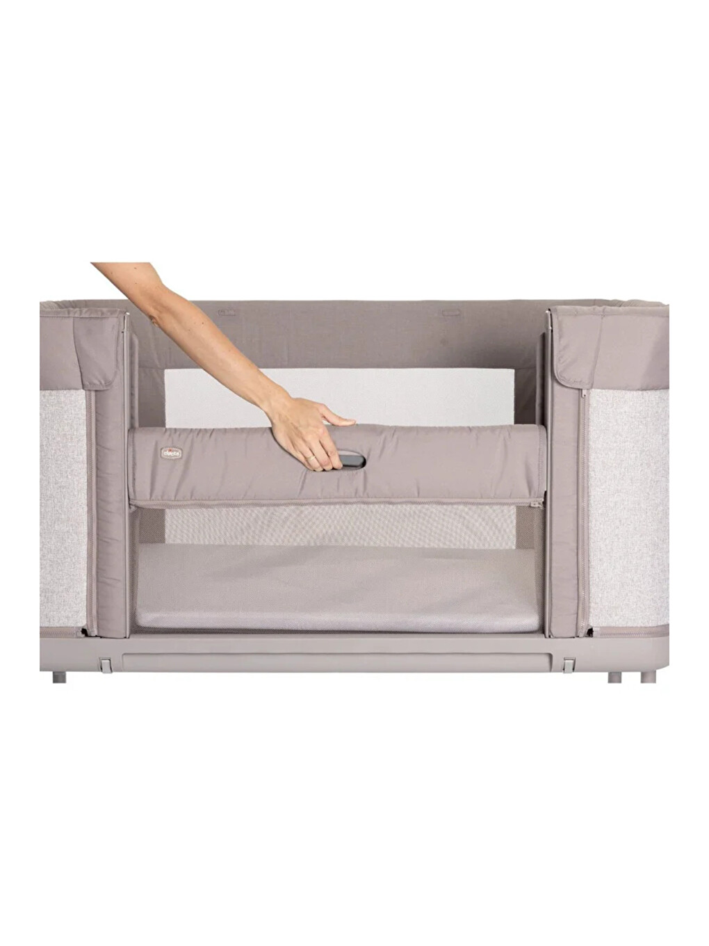 Next2me Forever Co Sleepıng Cot Almond-5
