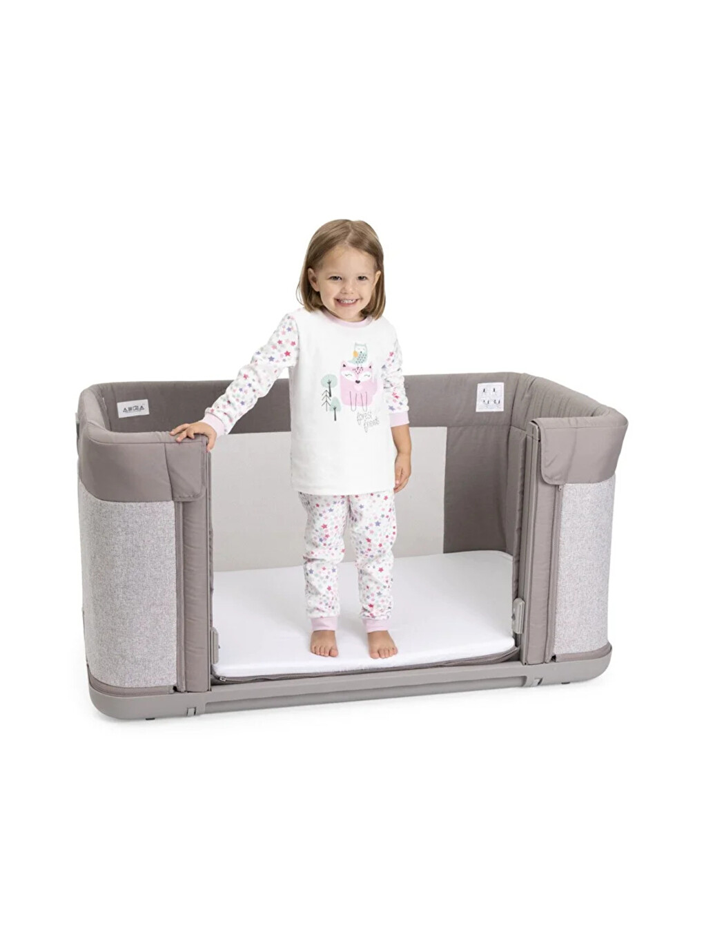 Next2me Forever Co Sleepıng Cot Almond-6