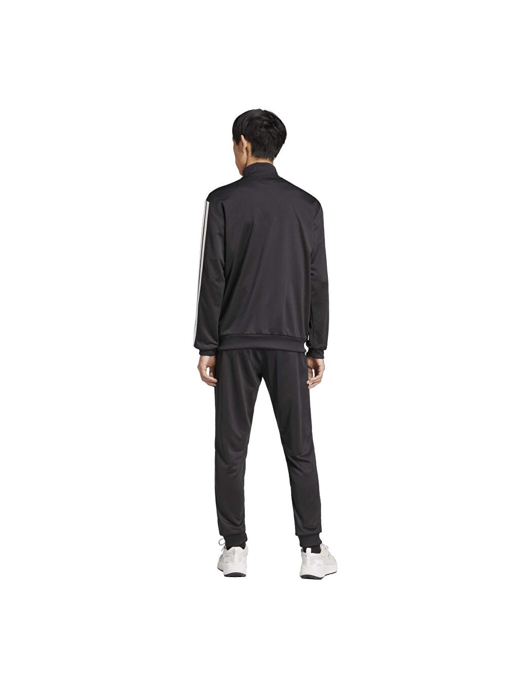 3 Stripes Ft Tt Ts Erkek Siyah Eşofman Takımı-1