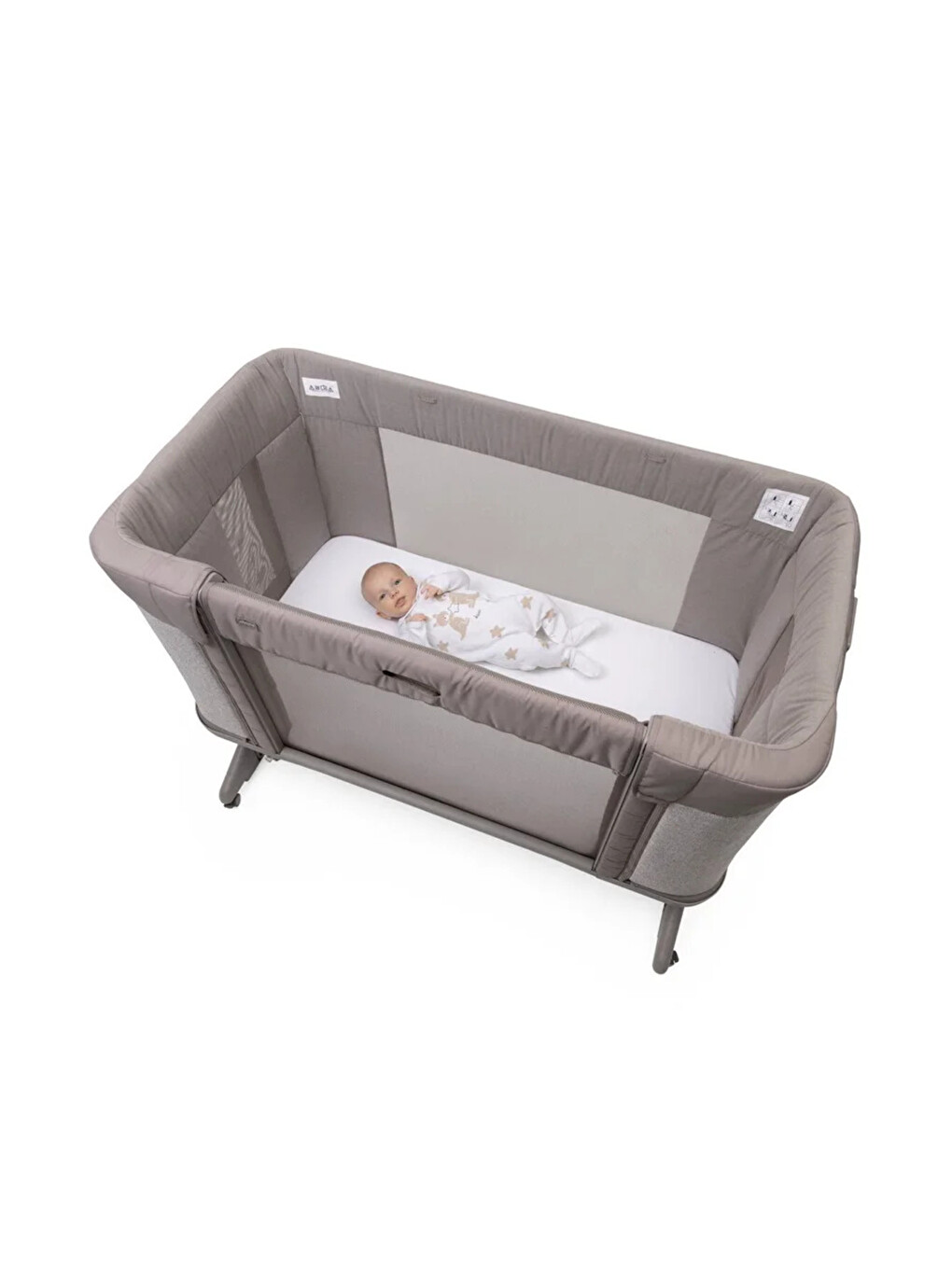 Next2me Forever Co Sleepıng Cot Almond-7