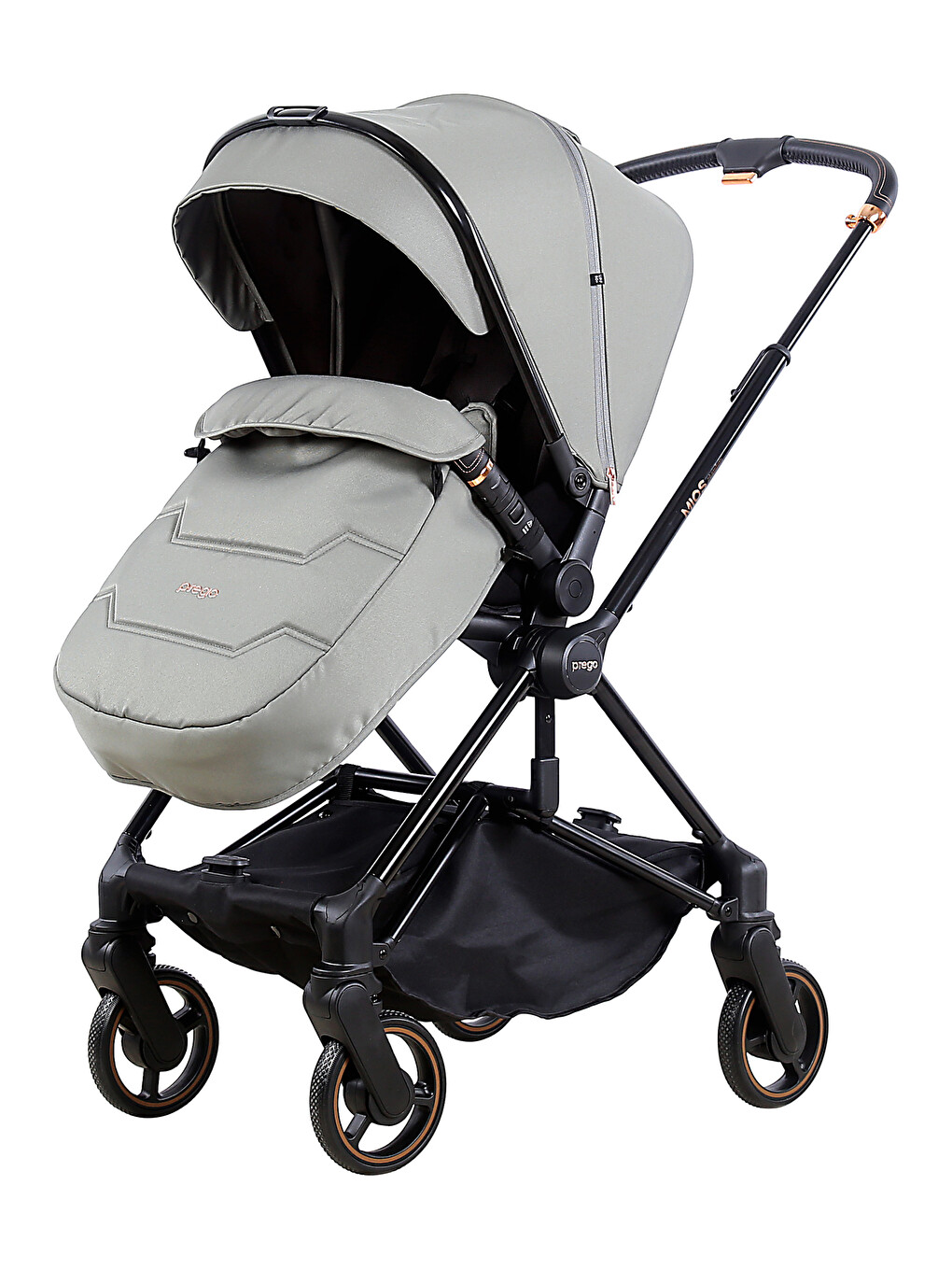 Mios Premium İ-size Koldan Çift Yönlü Travel Bebek Arabası-3
