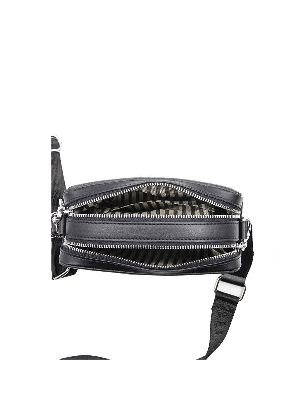 Kahverengi Kadın Çapraz Çanta 1078-43476 SILVER POLO ÇAPRAZ BAYAN ÇANTASI M178 KAHVE SARI-MAT BORDO-5