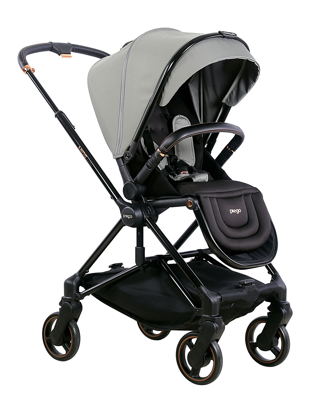 Mios Premium İ-size Koldan Çift Yönlü Travel Bebek Arabası-5