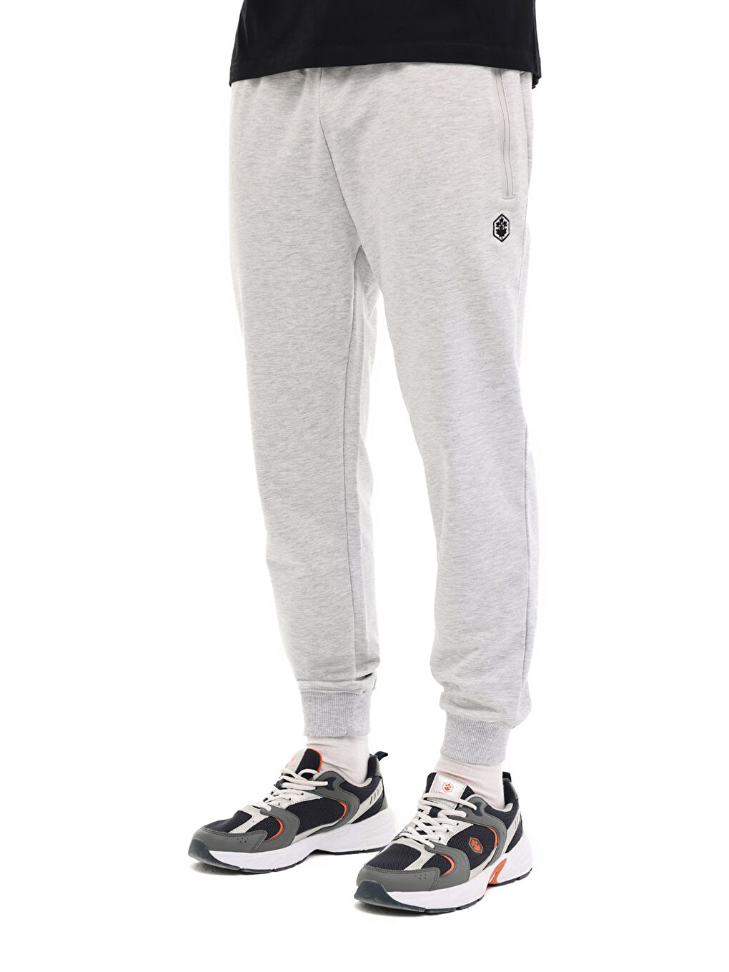 Gri MB CT107 JOGGER 6FX GRI MELANJ Erkek Eşofman Altı