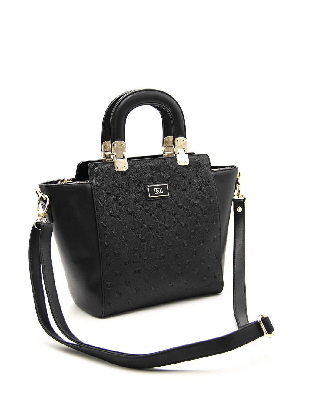 Kadın Çapraz Çanta 1108-43256 M46 Siyah-Mat Siyah-5