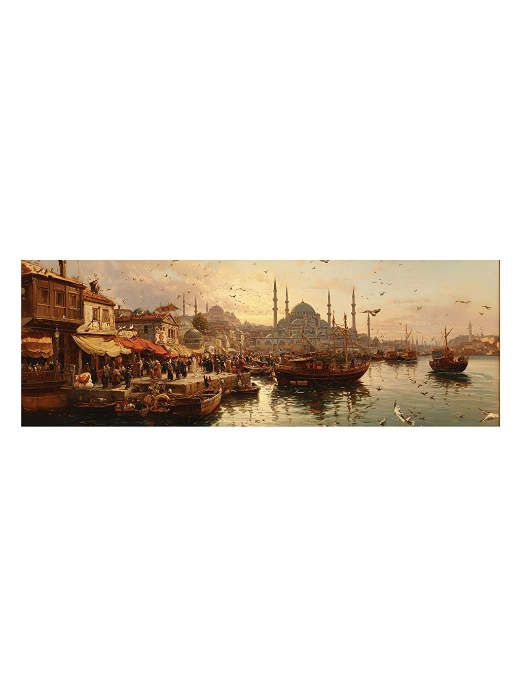 Puzzle 1000 Panoramic Parça Eski İstanbul 1206-1