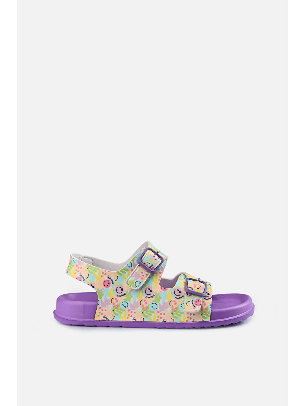 Miyu II Baskılı Kız Çocuk Lila Sandalet-3