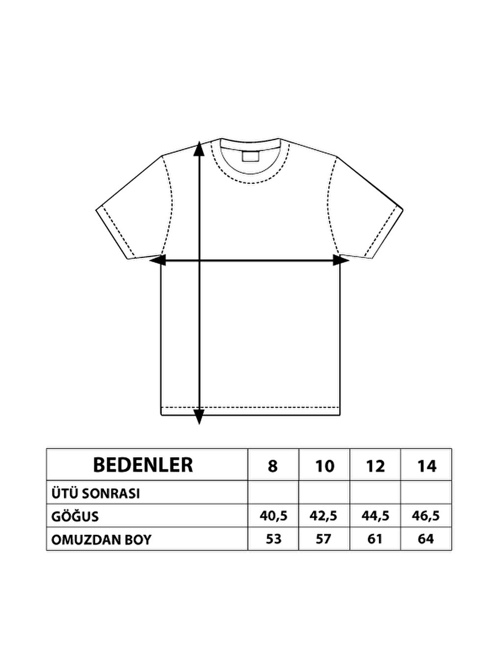 Beyaz Erkek Çocuk Garnili Cep Aksesuarlı Tişört-1