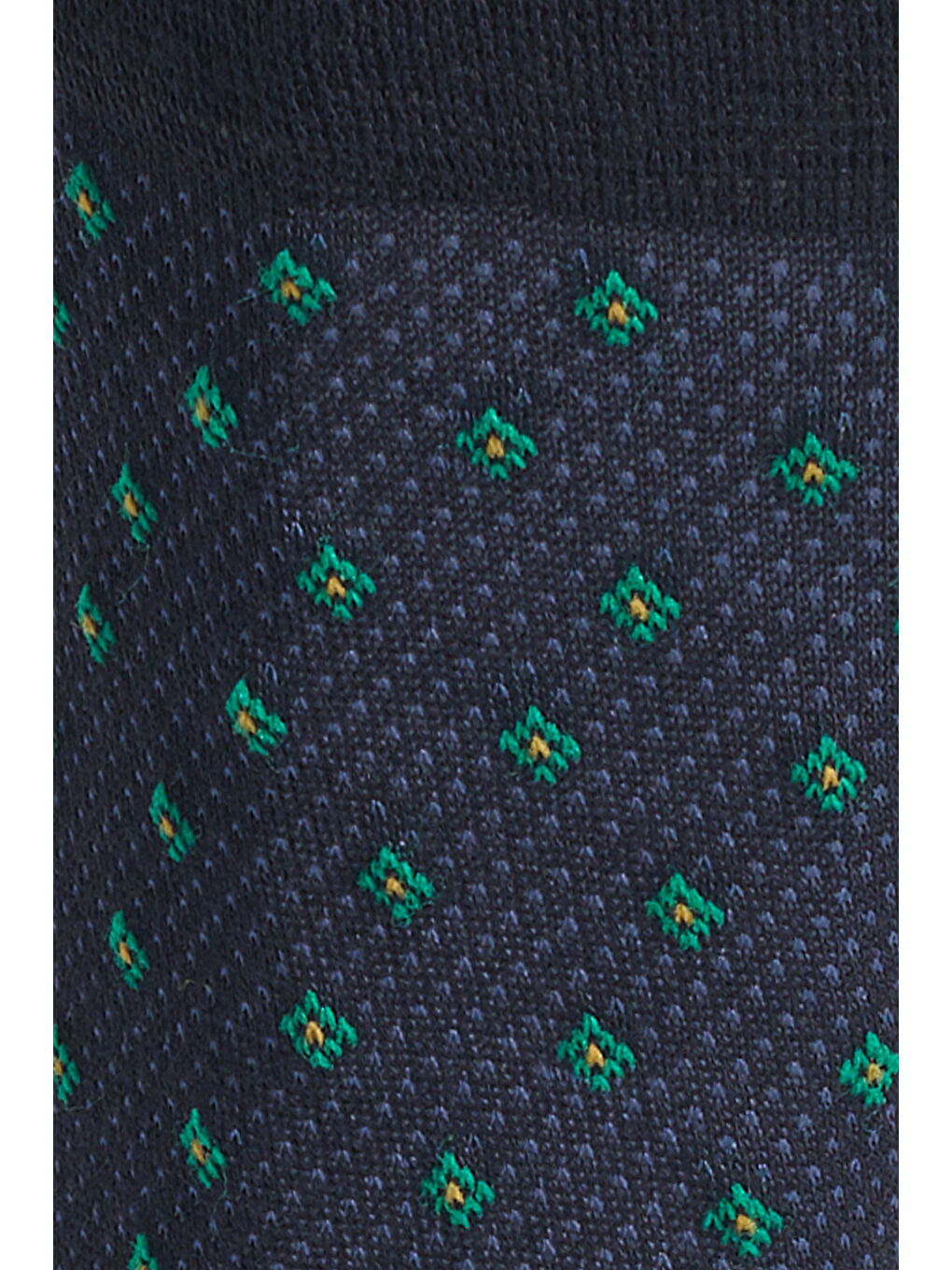 Erkek Lacivert-Yeşil Bambulu Çorap-1