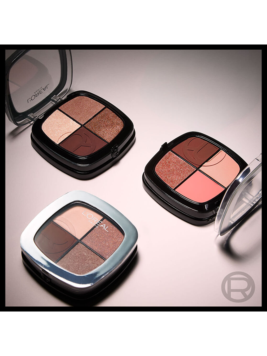 L'Oréal Paris Eye & Cheek Quad - 04 Winter Cold Dörtlü Far ve Yanak Paleti-4