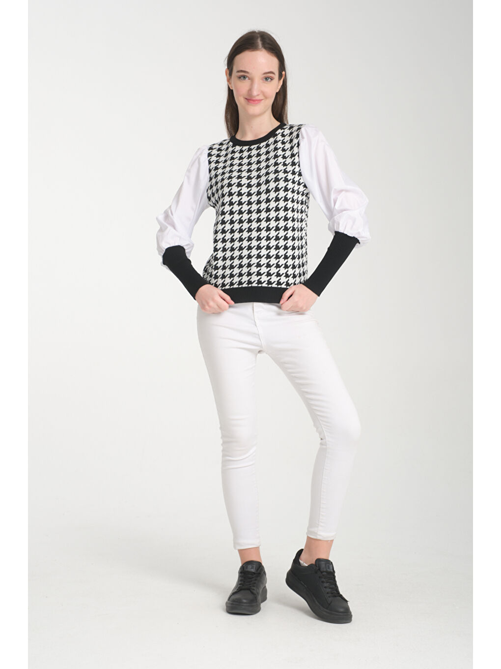 Siyah Kadın Bluz 5714-1