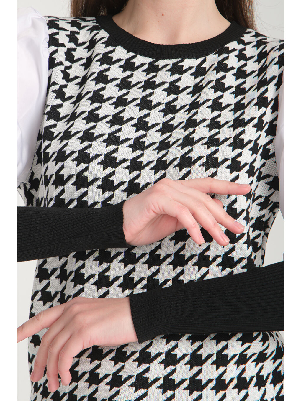 Siyah Kadın Bluz 5714-2