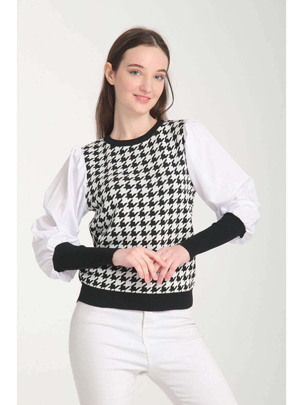 Siyah Kadın Bluz 5714-4