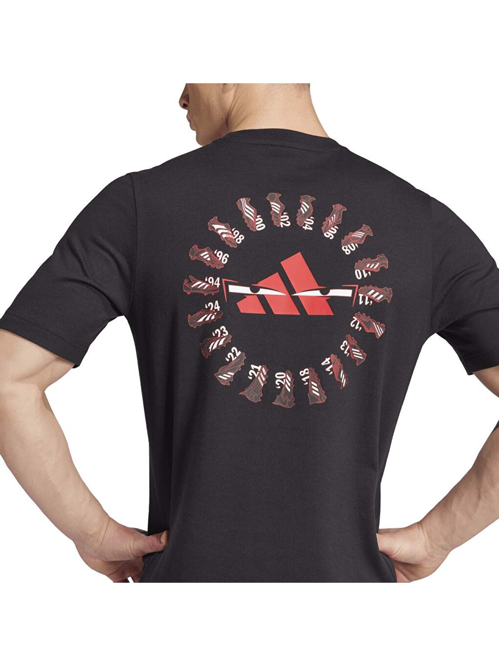 Predator History G T Erkek Siyah Yuvarlak Yaka Tişört-3