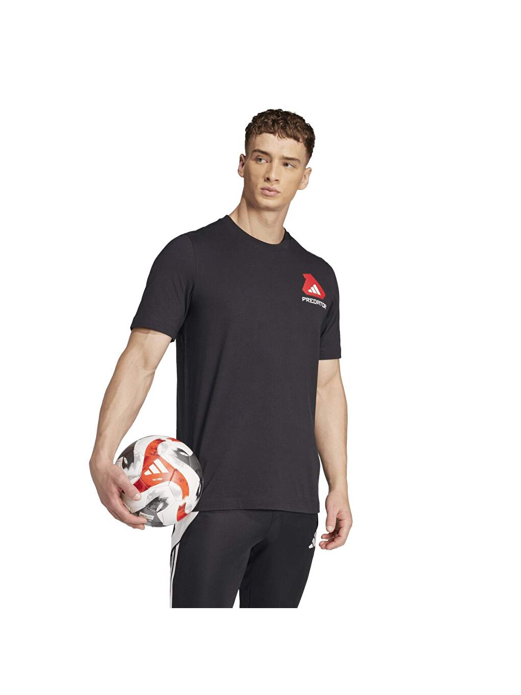 Predator History G T Erkek Siyah Yuvarlak Yaka Tişört-4