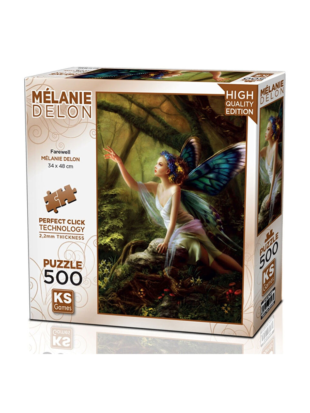 KS GAMES Renksiz Puzzle 500 Parça Farewell 20048