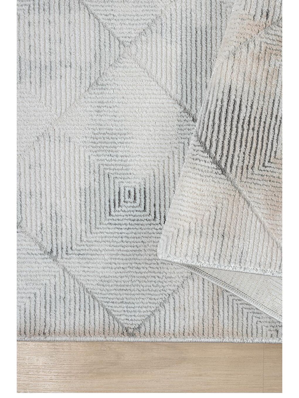 Karışık Konfor Parla 5784 Kadife İplikli Salon Mutfak Oturma Odası Halısı Modern Dokuma Halı-120x180-3