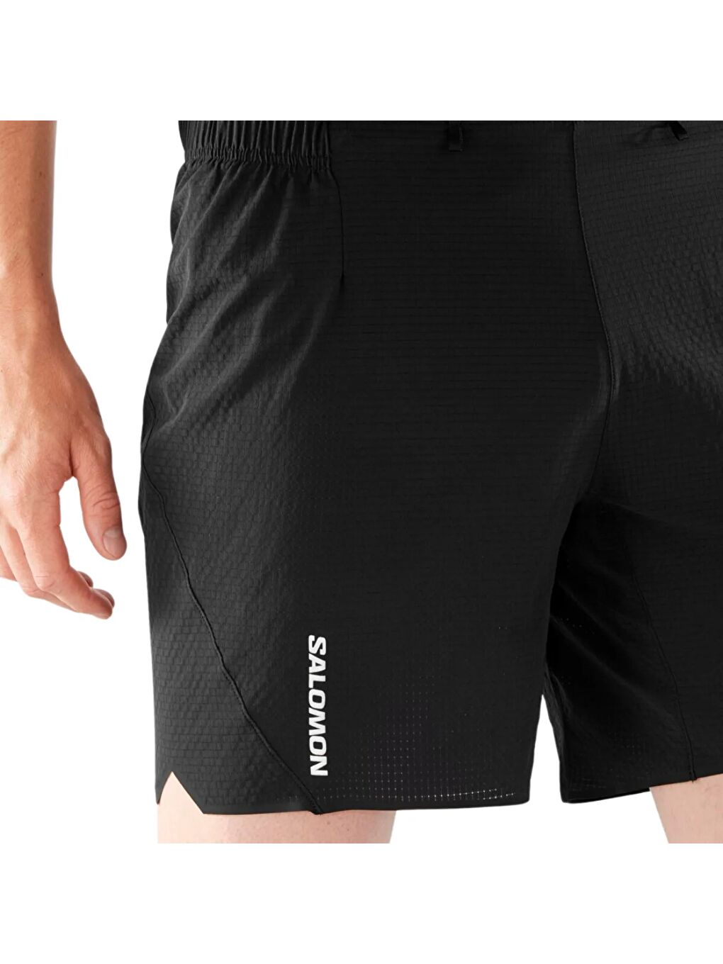 Sense Aero 7 Erkek Siyah Koşu Şortu-1