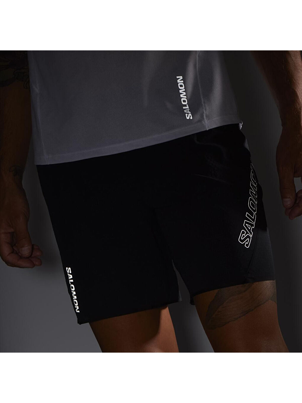 Sense Aero 7 Erkek Siyah Koşu Şortu-3