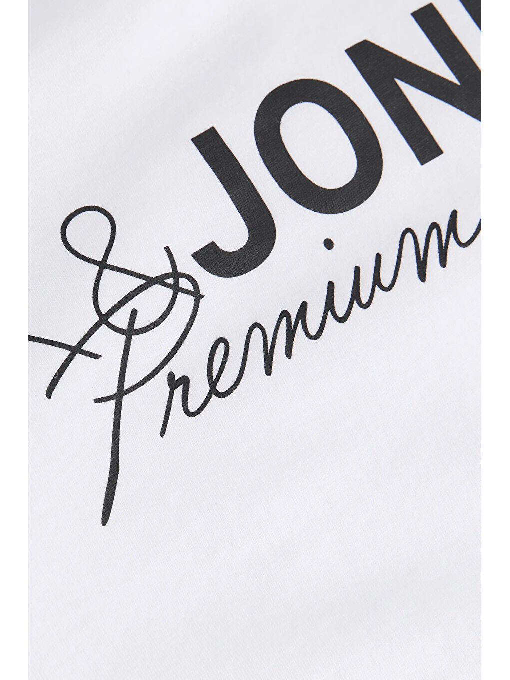 Beyaz Premium Jprblaneo % 100 Pamuk Normal Kalıp Baskılı Bisiklet Yaka T Shirt 12298018-2