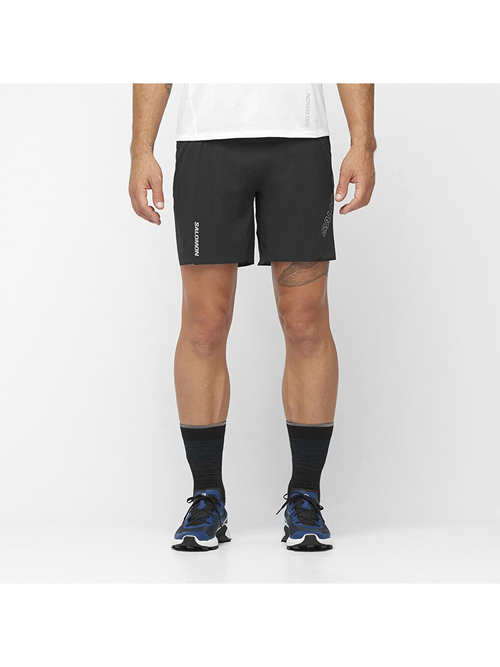 Sense Aero 7 Erkek Siyah Koşu Şortu-6