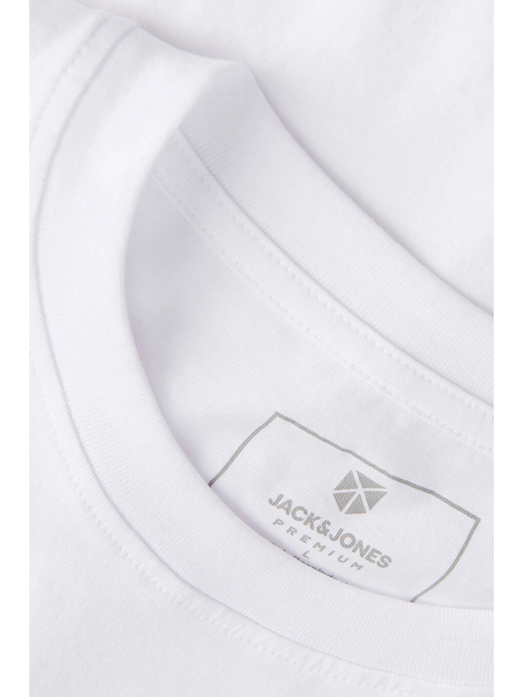 Beyaz Premium Jprblaneo % 100 Pamuk Normal Kalıp Baskılı Bisiklet Yaka T Shirt 12298018-3