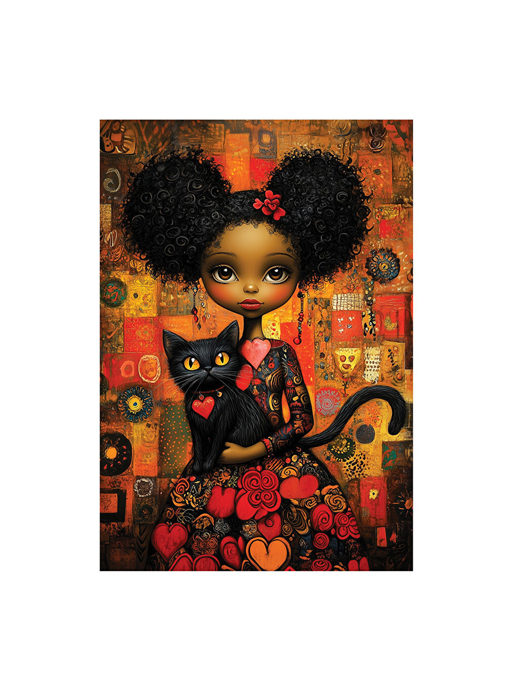 Puzzle 500 Parça Kara Kedi 3641-1