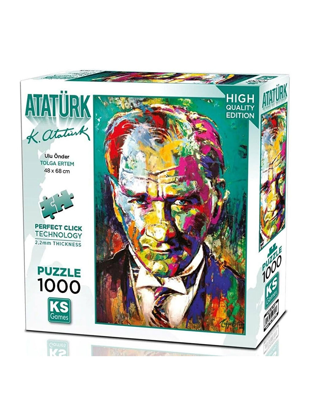 KS GAMES Renksiz Puzzle 1000 Parça Ulu Önder 20770