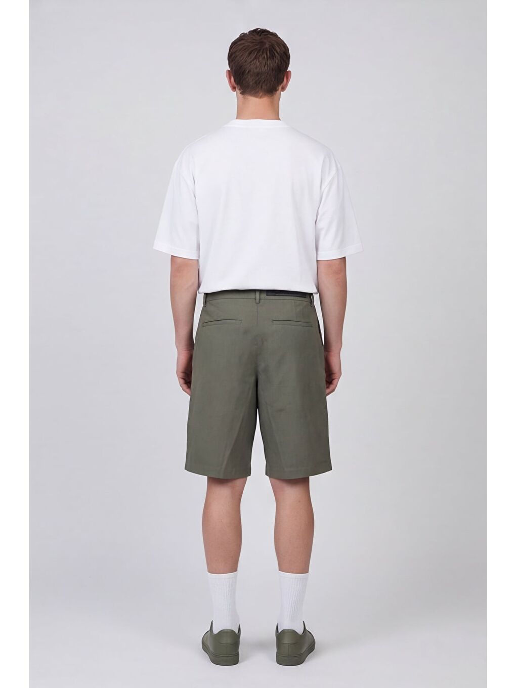 Haki Alonzo - Erkek Şort Kapri-3