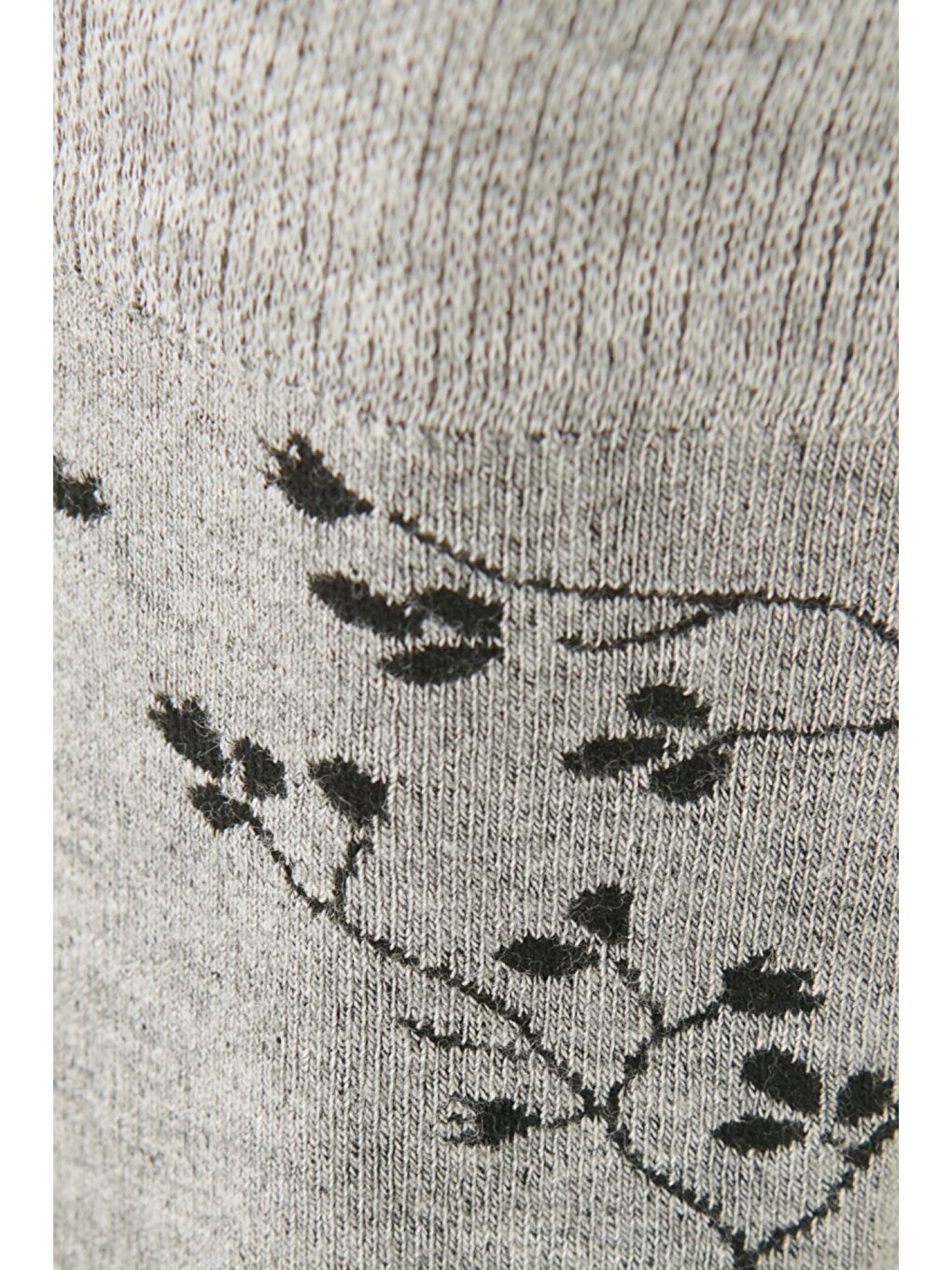 Erkek Gri Bambulu Soket Çorap-1