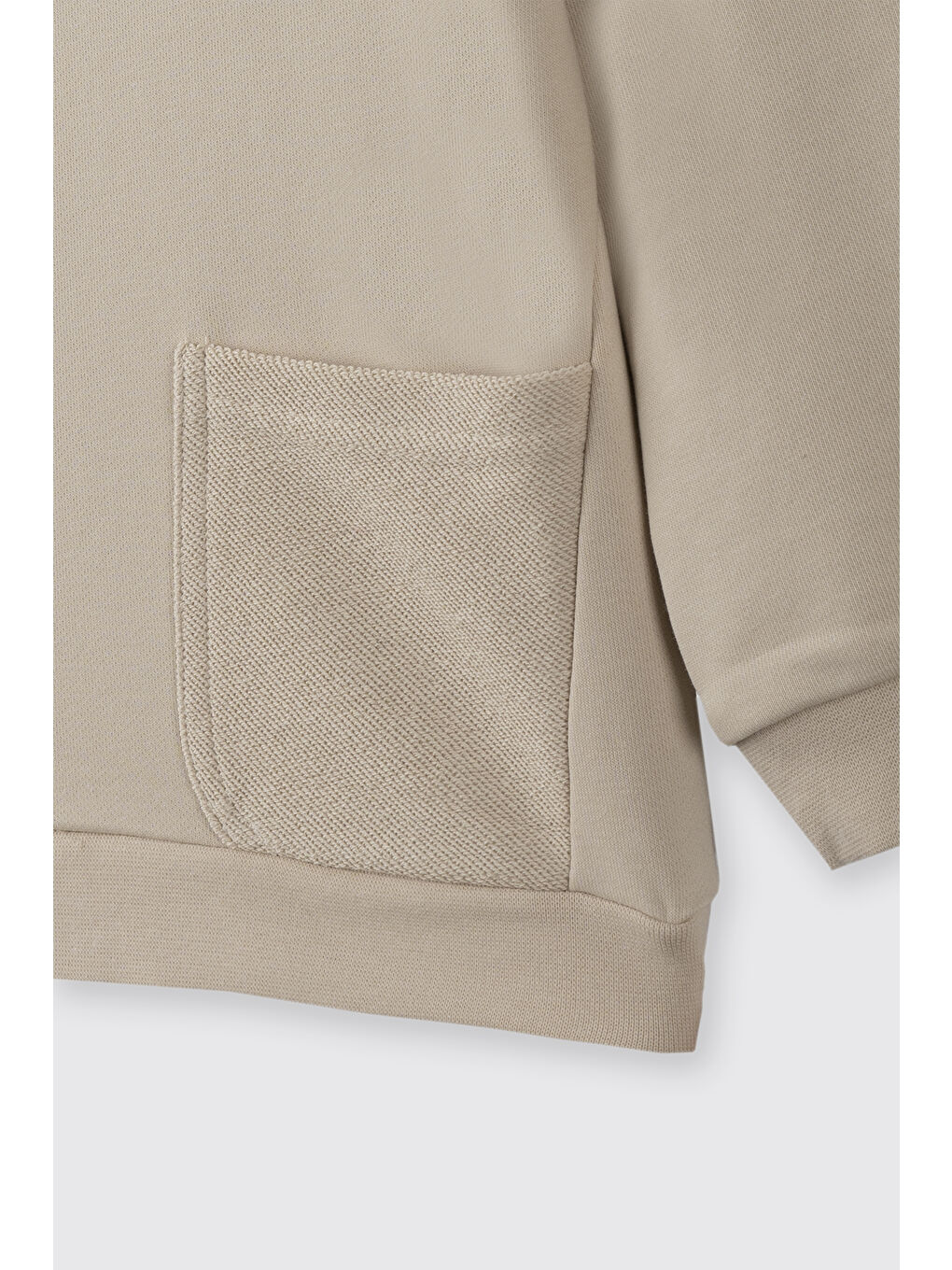 Erkek Çocuk 2'li Eşofman Takımı Bej-3