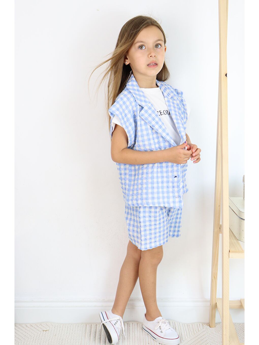 Mavi Pötikareli 3lü Takım-1