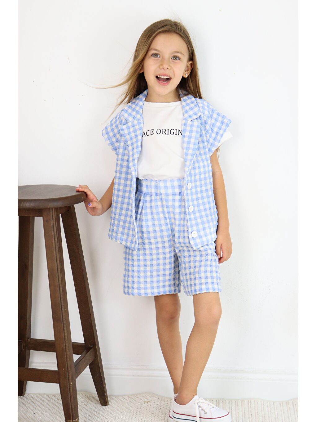 Mavi Pötikareli 3lü Takım-2