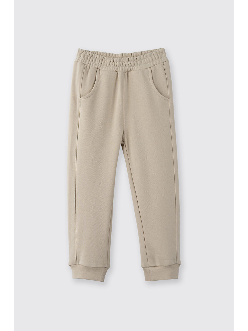 Erkek Çocuk 2'li Eşofman Takımı Bej-4