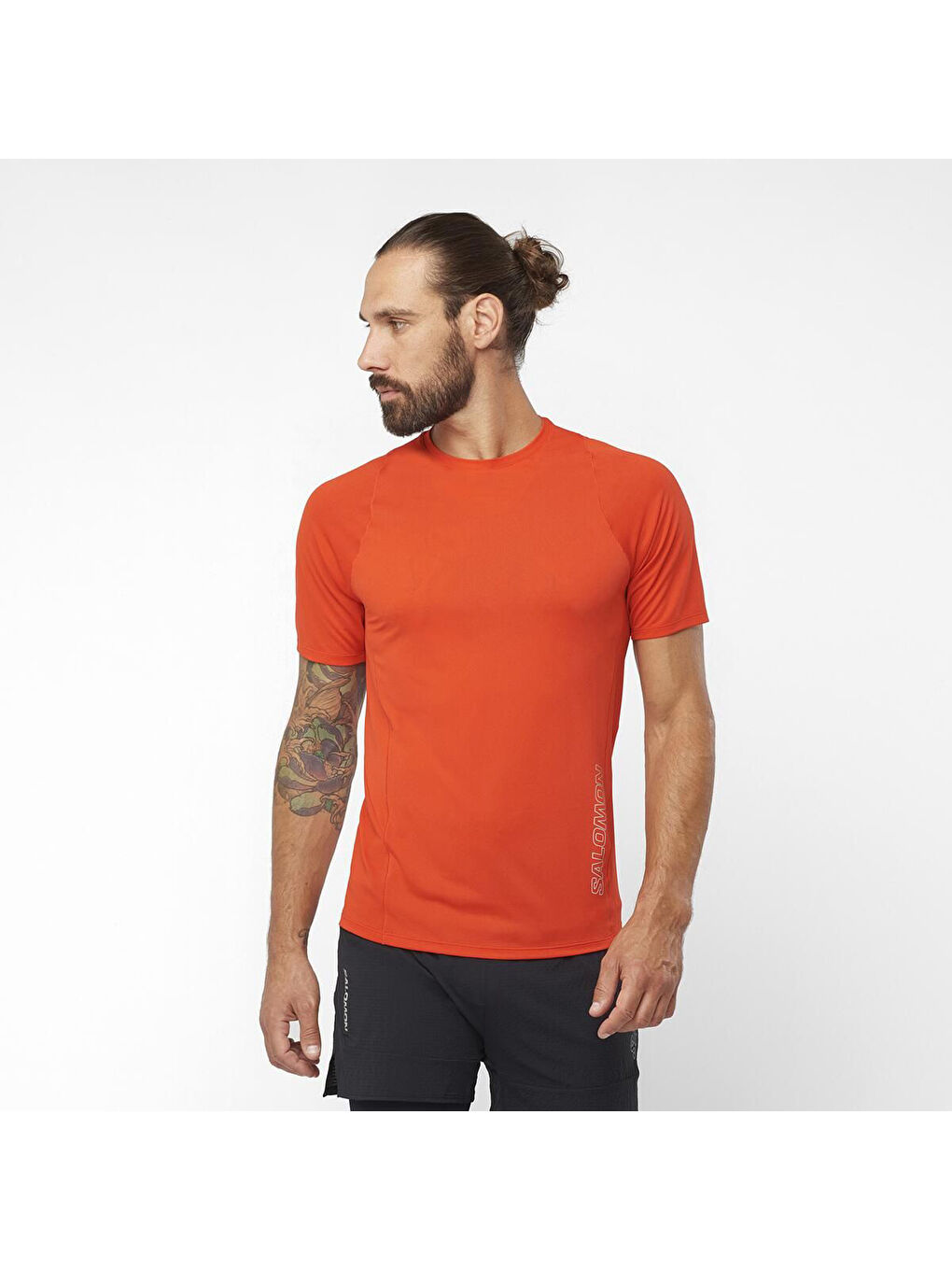 Kırmızı Sense Aero Erkek Renkli Koşu Tişört-1