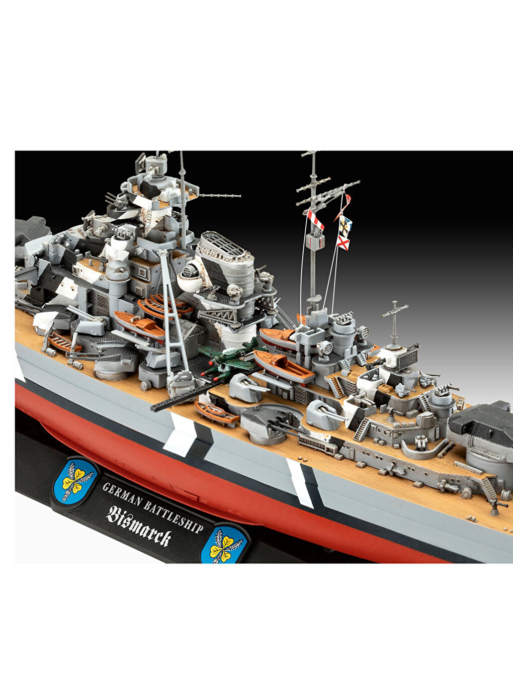 Gift Set Legendary Bismarck 1:700 1:1200 5637-3