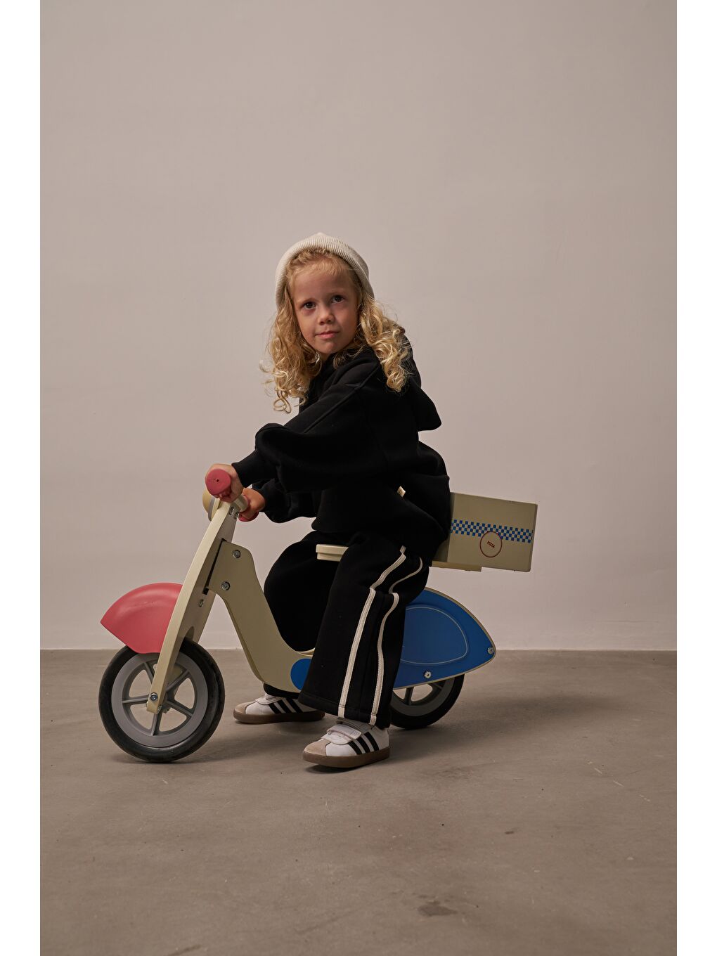 Siyah Hello Nakışlı Alt Üst Takım-7