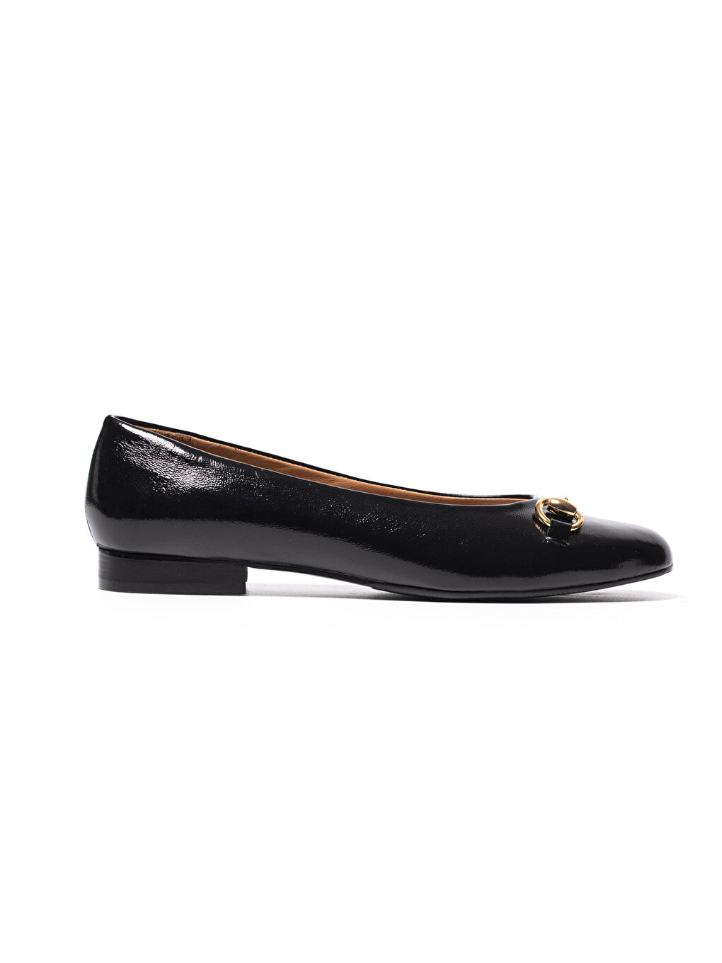 Siyah Kadın Babet 69 32 V1 Patent Leather Weinkled