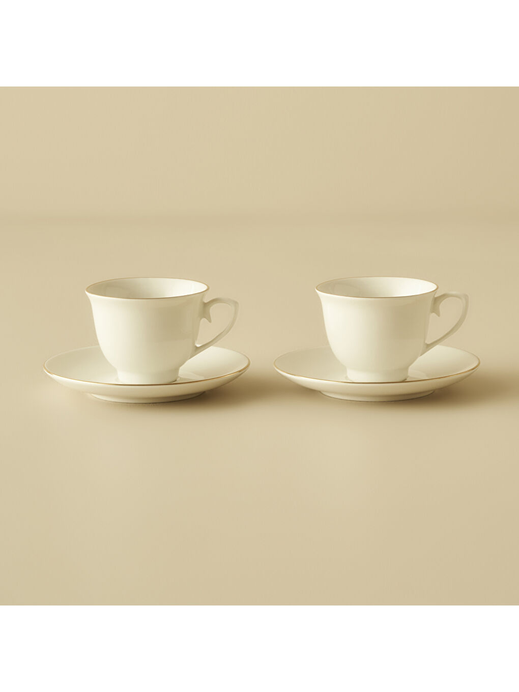 Sarı Felis 2'li Kahve Fincanı Gold (90 cc)