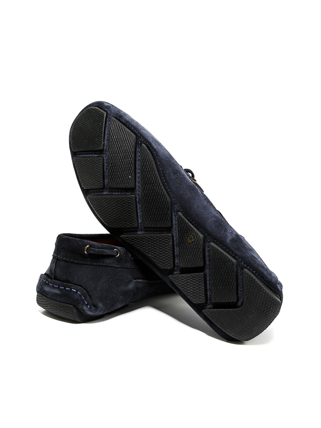 Lacivert Erkek Oxford ( Klasik) MO-7810-7574 Koyu Laci Süet-3